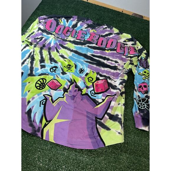 Disney OOGIE BOOGIE Nightmare Before Christmas Tie Dye Spirit Jersey Size S - Picture 3 of 9